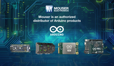 Mouser Electronics is an authorized distributor for Arduino, a global leader in open-source hardware and software. (Graphic: Business Wire)