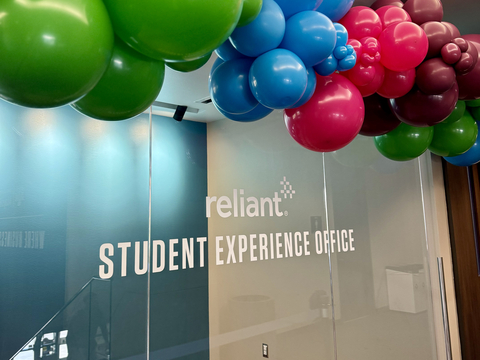 The new Reliant Student Experience Office at Texas A&M University's Mays Business School was celebrated on August 22, 2024. (Photo: Business Wire)