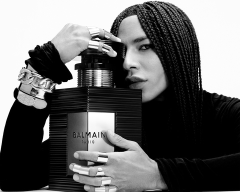 Balmain Beauty/ Olivier Rousteing (Crédit photo : Balmain Beauty/ Carlijn Jacobs)