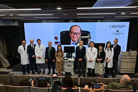 Mr. Li Ka-shing Gifts Histotripsy Systems to Hong Kong Hospitals with Liver Team, 27 Aug. 2024. (Photo: The Standard) https://tinyurl.com/4m8mz2kh