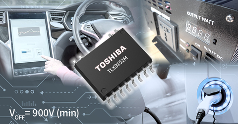 Toshiba Releases Automotive Photorelay with Output Withstand Voltage of 900V