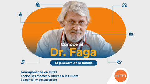 original Family-centric health show "Dr. Faga" to premiere on HITN-TV on September 10 at 10 am ET/PT (Graphic: Business Wire)