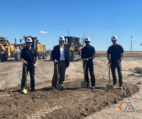 Soluna breaks ground on Project Dorothy 2 in Texas. (Photo: Business Wire)