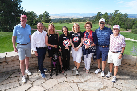 The AIR Communities team joins representatives from TAPS and Project Sanctuary at the 21st Annual AIR Gives Charity Golf Classic. (Photo: Business Wire)