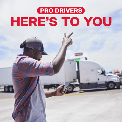 Pilot celebrates professional drivers during Driver Appreciation Month with 'Here's to You' cheers. (Photo: Business Wire)