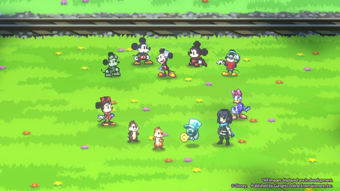 Trailer screenshot of Disney Pixel RPG (Image: GungHo)