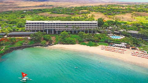 Mauna Kea Beach Hotel (1964) Kohala Coast, Hawaii. Nominee Finalist for Sustainability Champion. Credit: Historic Hotels of America and Mauna Kea Beach Hotel.