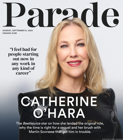 Catherine O'Hara on the September 8, 2024 cover of Parade. (Photo: Business Wire)