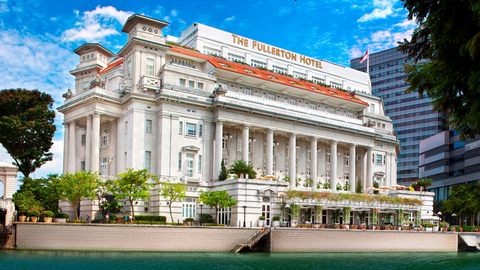 The Fullerton Hotel Singapore (1924) Singapore. Nominee Finalist for Best Historic Hotels Worldwide Hotel in Asia/Pacific. Credit: Historic Hotels Worldwide and The Fullerton Hotel Singapore.