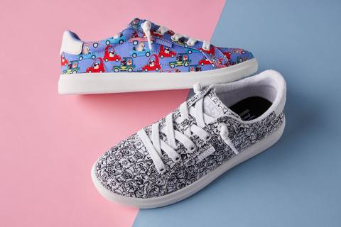 The popular BOBS from Skechers Paws for a Cause Design Scholarship returns for its second year with a panel of judges that will include students Maki S. and Teeny N., who designed last year’s winning prints. (Photo: Business Wire)