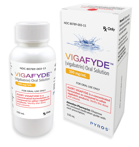 VIGAFYDE™ (vigabatrin) oral solution (Photo: Business Wire)