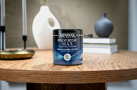 Minwax® Polycrylic® Max offers crystal-clear protection, preserving the beauty of your wood surfaces while delivering exceptional durability against scratches and stains. (Photo: Business Wire)