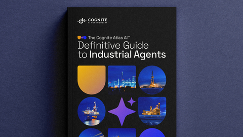 工業界最佳人工智慧手冊《Cognite Atlas AI ™Definitive Guide to Industrial Agents》隆重出版。（照片來源：美國商業資訊）