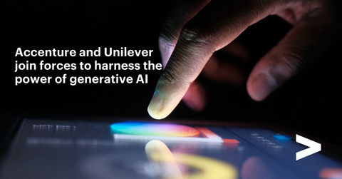 Accenture has expanded its strategic partnership with Unilever to simplify its digital core and apply generative AI to drive efficiencies and improved business agility. (Photo: Business Wire)