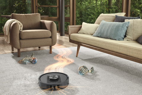 The Shark® PowerDetect NeverTouch Pro 2-in-1 Robot Vacuum and Mop. (Photo: Business Wire)