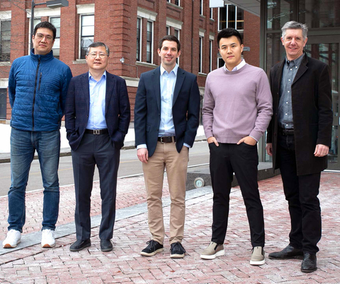 CytoTronics' operating founders: Jeffrey Abbott, CEO, Vince Wu, CTO, and Duane Sword, CBO CytoTronics' scientific cofounders from Harvard: Professor Donhee Ham and Professor Hongkun Park (Photo: Business Wire)