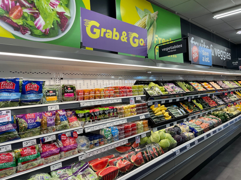 The produce section in the reopened and remodeled Garfield Park Save A Lot in Chicago. Photo Credit: Save A Lot