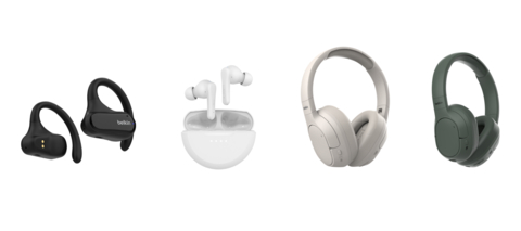 Find Your Fit: 4 New Additions to the Belkin SoundForm Audio Collection Announced at IFA 2024