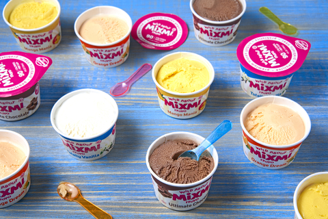 The revitalized Wild About Mixmi Froyo™ brand now offers frozen treats in eye-catching, vibrant packaging that reflects the nourishing sweetness within each flavor-packed bite. (Photo: Rä Foods)