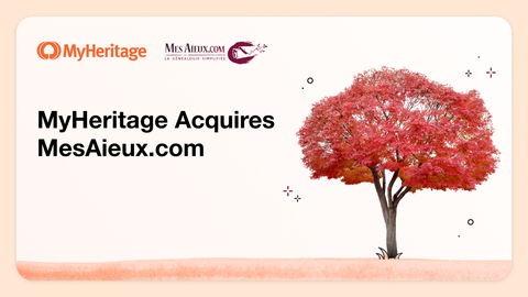 MyHeritage Acquires MesAieux.com (Graphic: Business Wire)