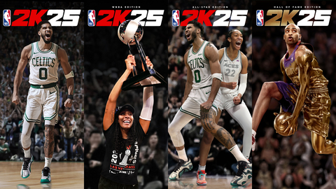 Today, 2K announced that NBA® 2K25, the latest iteration of the top-selling NBA video game simulation series, is now available worldwide on PlayStation®5 (PS5®), PlayStation®4 (PS4®), Xbox Series X|S, Xbox One, Nintendo Switch and PC. NBA 2K25 for New Gen features major gameplay updates powered by ProPLAY™, new competitive modes in MyTEAM and The City, the return of nostalgic fan-favorite features, new role-playing experiences across MyCAREER, MyNBA, The W, and more. NBA 2K25 New Gen is available on PS5®, Xbox Series X|S and, for the first time, PC. (Graphic: Business Wire)