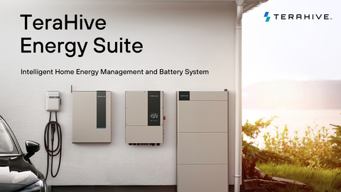 TeraHive Energy Suite is a highly integrated residential energy management and battery system that stores and optimizes energy for use anytime, making whole-home backup protection possible. (Graphic: Business Wire)