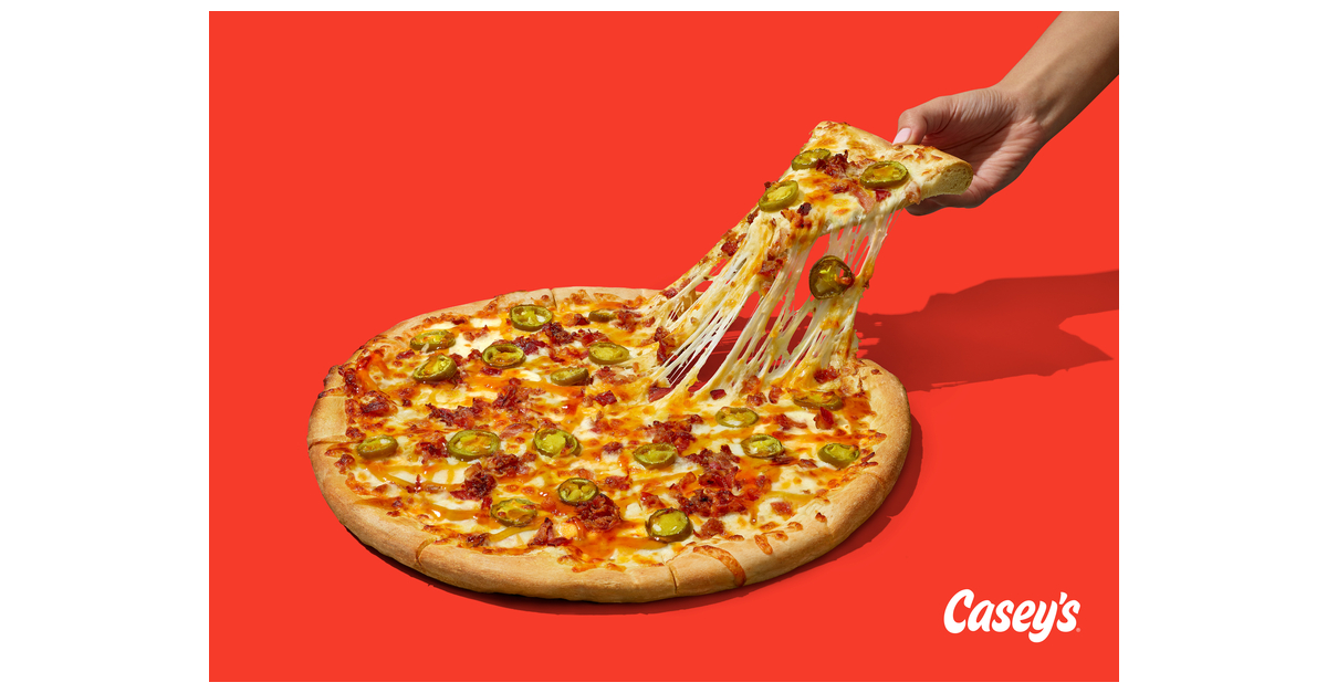 Caseys Launches All-New Jalapeo Popper Pizza