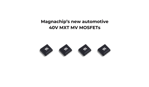 Magnachip's new automotive 40V MXT MV MOSFETs (Photo: Business Wire)