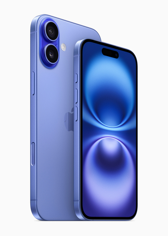 iPhone 16 and iPhone 16 Plus are built for Apple Intelligence, and feature Camera Control, the Action button, a 48MP Fusion camera, and the A18 chip. (Photo: Business Wire)