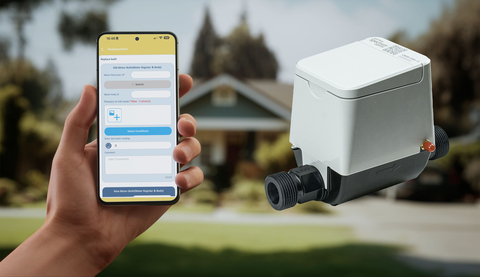 Metron announces the WaterScope Utility app and a new ultrasonic smart water meter, the Spectrum Wave. (Photo: Metron)