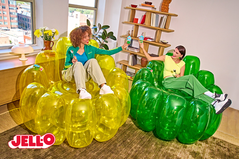 JELL-O Unveils ‘The Jelly Collection’: A Line of Inflatable Furniture Inspired by Iconic JELL-O Molds (Photo: Business Wire)