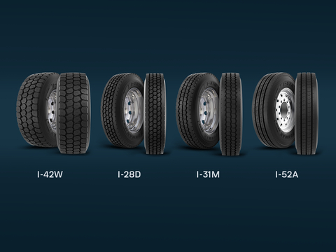 Ironman Tires today added the I-31M, I-42W, I-28D and I-52A to its I-Series Gen 2 portfolio of tires for commercial vehicles. The new series features a completely upgraded, full line of innovative and cost-efficient tires, designed specifically to meet the rigorous demands of today’s evolving trucking industry. (Photo: Business Wire)