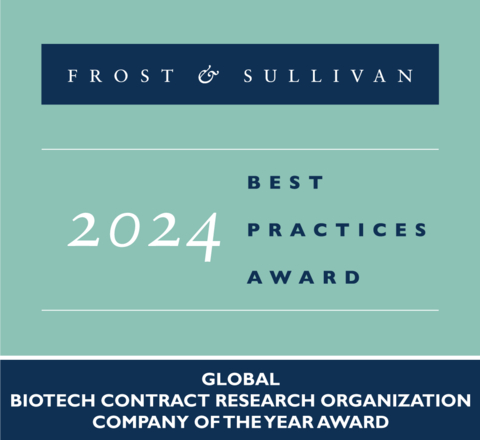 Novotech Honored with Frost & Sullivan’s 2024 Best Practices Company of the Year Award for Leadership in Biotech CRO Services