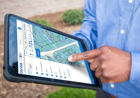 Corvias Maintenance Technicians use COBI to identify issues, monitor change, understand trends, better respond to weather-related events, prioritize projects and more. (Photo: Business Wire)