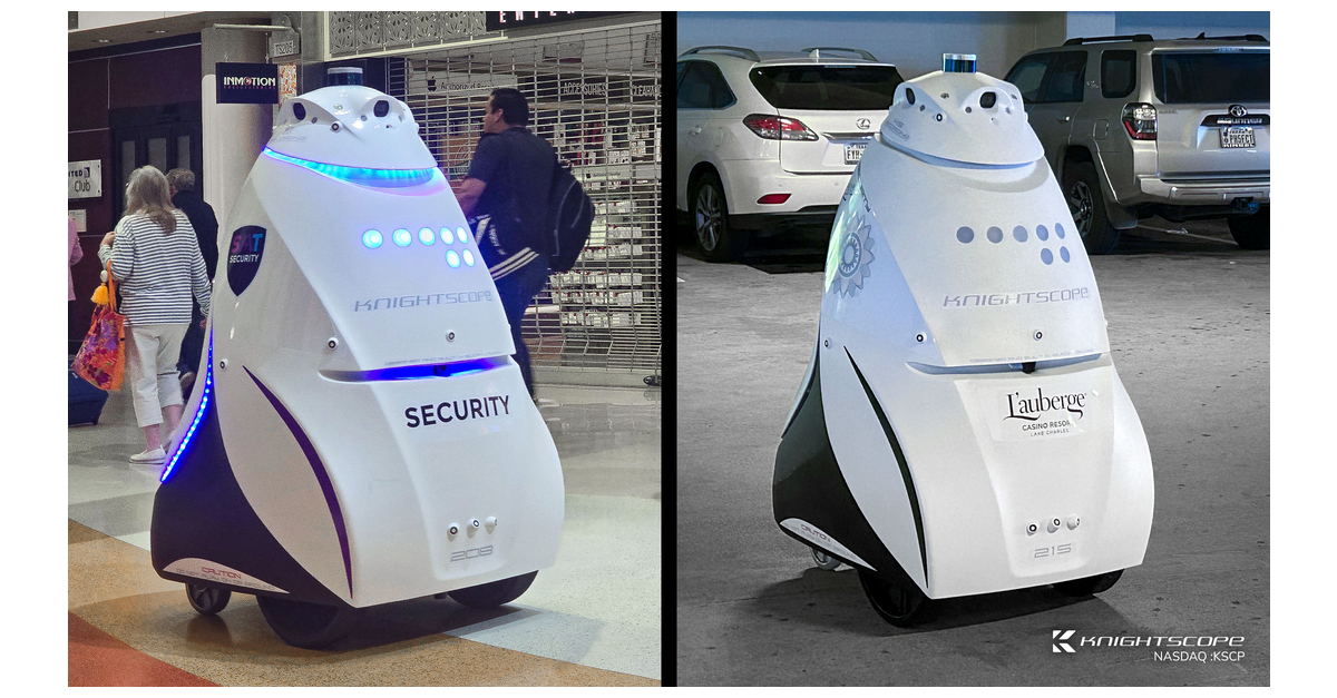 Knightscope Deploys Security Robots at Casino and International Airport