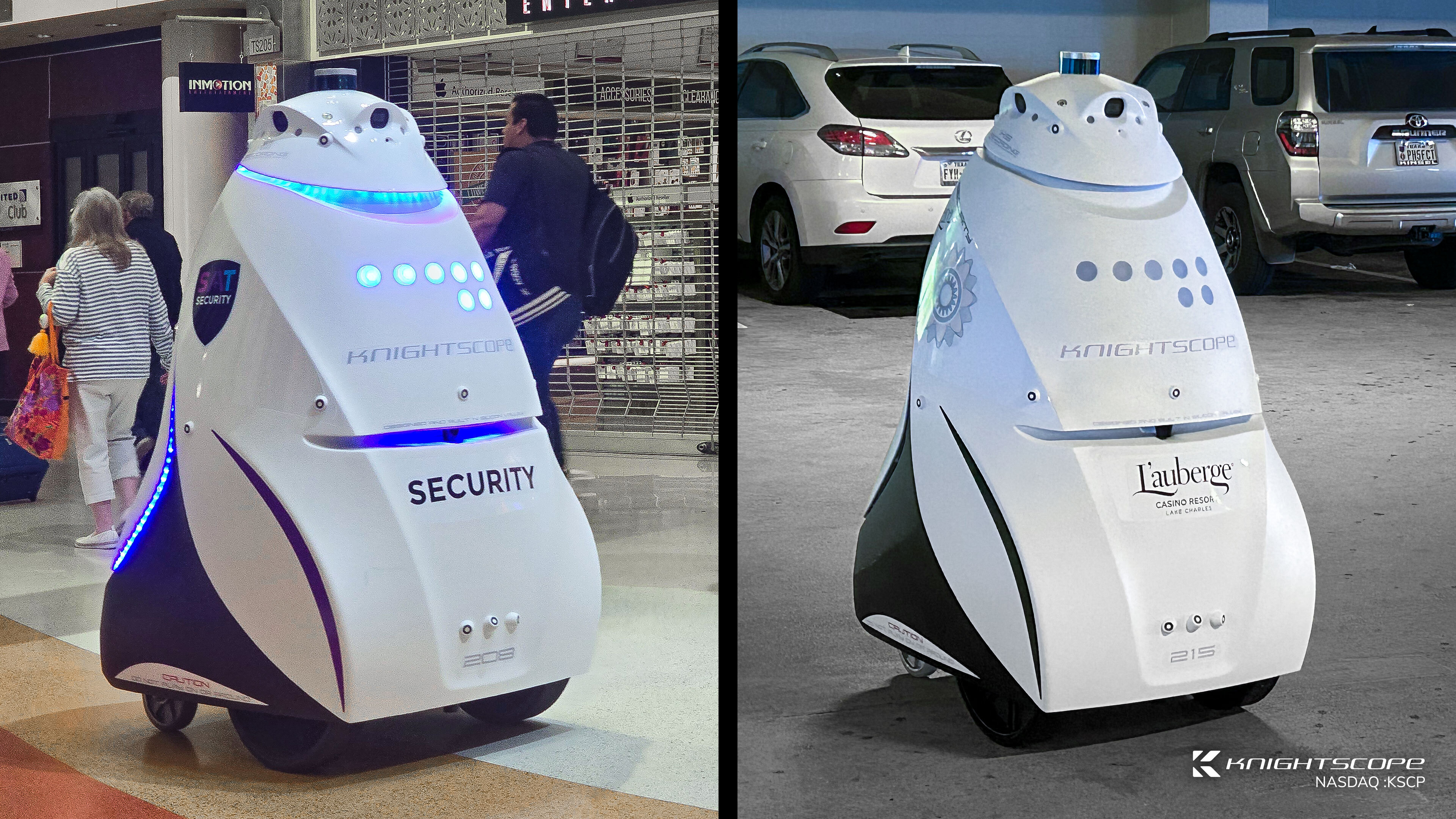 Knightscope Deploys Security Robots at Casino and International