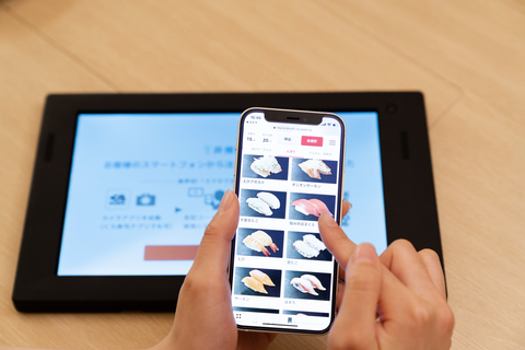 Mobile ordering system (Photo: Business Wire)