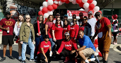 Pinnacle associates in Raleigh, NC, at the annual Heart Walk. (Photo: Business Wire)