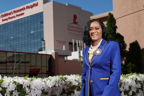 26th International Grand Basileus of Sigma Gamma Rho Sorority, Inc., Marica T. Harris at St. Jude Children’s Research Hospital. (Photo: Business Wire)