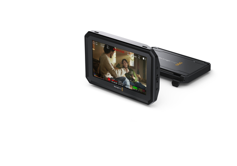 Multiple mounting points make the Blackmagic PYXIS Monitor easy to attach directly to the camera as a large viewfinder, or to any camera rig for easier focusing and framing. (Photo: Business Wire)