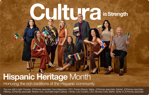 Guided by the Golden Rule and informed by associates who serve as thoughtful advocates for the community, JCPenney is proud to introduce several initiatives for Hispanic Heritage Month this fall. (Photo: Business Wire)