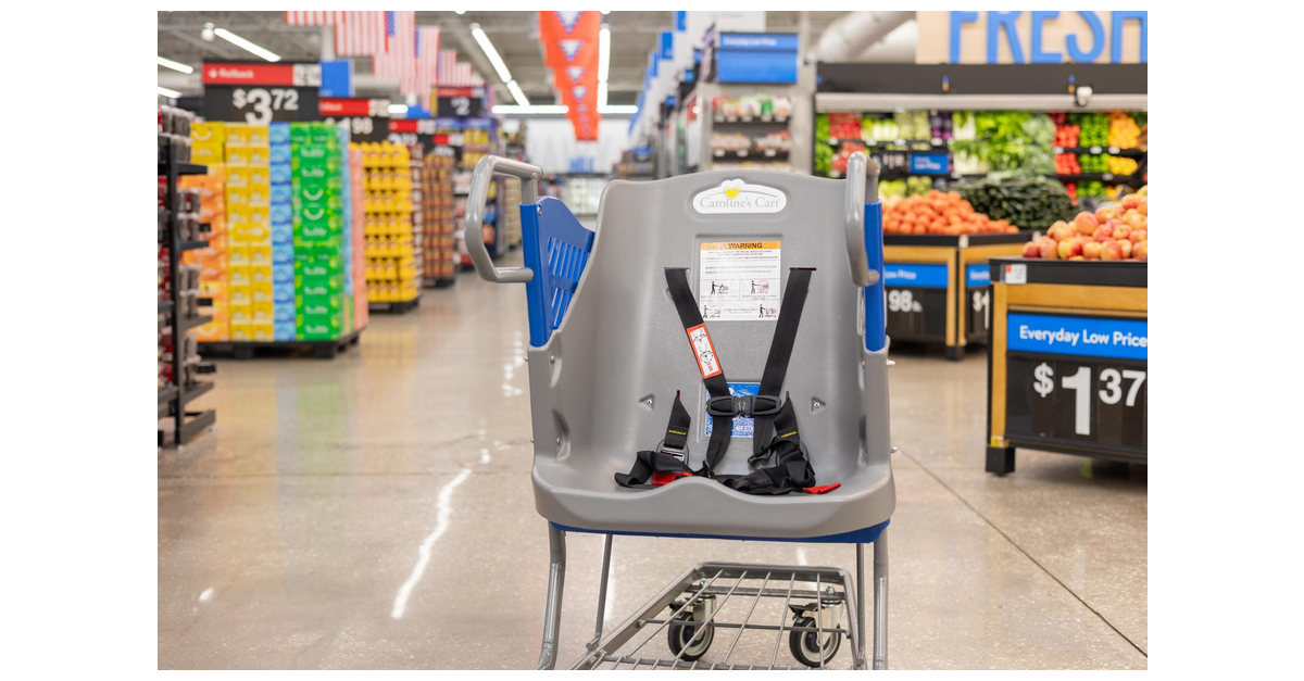 Walmart Raises the Bar for Inclusive Shopping with Specialized Caroline's Carts in Texas