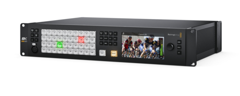 Now customers can choose to control PTZ cameras and camera heads via the Visca protocol by using either serial port or the camera's IP address on all ATEM Constellation switchers. (Photo: Business Wire)