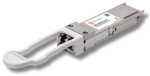 The 100G QSFP28 DCO DWDM Transceiver from ENET designed for the optical edge. (Photo: Business Wire)