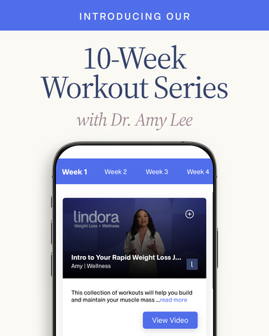 Lindora, a leader in medically guided weight loss and metabolic health solutions, is excited to announce the launch of its new 10-Week Workout Series. This curated on-demand fitness program is designed to seamlessly integrate with Lindora's proprietary 10-Week Weight Loss Program and is newly available on Xponential+ (X+) for all X+ users. (Photo: Business Wire)