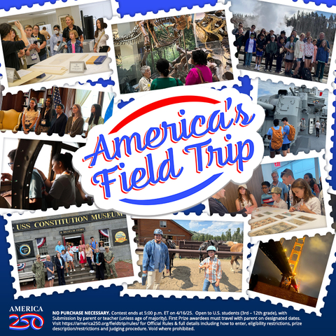 America's Field Trip 2024 Awardees. Visit <a href=