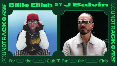 EA SPORTS FC 25 Soundtrack featuring Billie Eilish and J Balvin (Graphic: Business Wire)