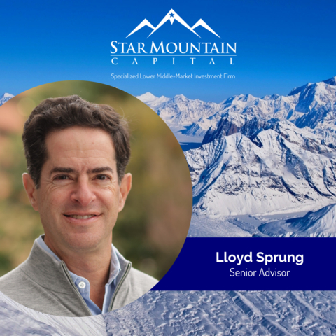 Lloyd Sprung, Star Mountain Capital Senior Advisor (Photo: Business Wire)