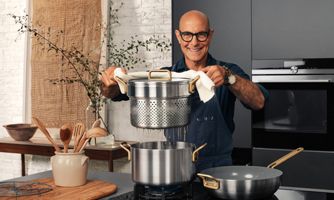 New Items from the TUCCI By GreenPan™ Collection Are Now Available Exclusively at Williams Sonoma Stores and Online at Williams-Sonoma.com (Photo: Williams Sonoma)