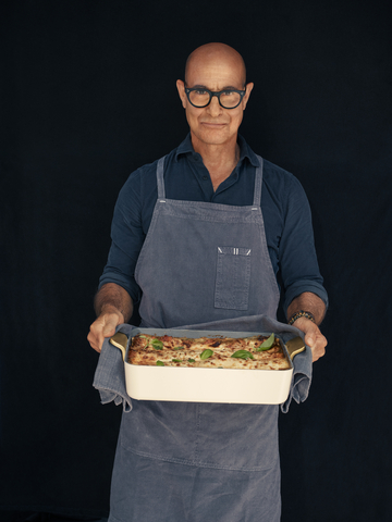 New Lasagna Pan from the TUCCI By GreenPan™ Collection Is Now Available Exclusively at Williams Sonoma Stores and Online at Williams-Sonoma.com (Photo: Williams Sonoma)